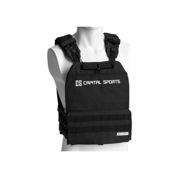 Záťažová vesta Capital Sports Battlevest 2.0 2 x 4 kg – čierna odhadovaná cena: 96.9 EUR