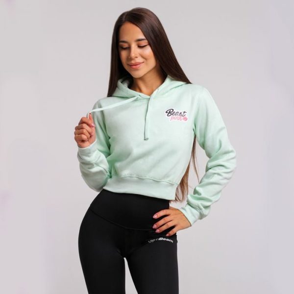 BeastPink Dámska mikina Crop Mint  S odhadovaná cena: 19.95 EUR