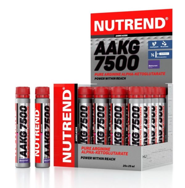 AAKG 7500 – Nutrend 20 x 25 ml. Blackcurrant odhadovaná cena: 27,90 EUR