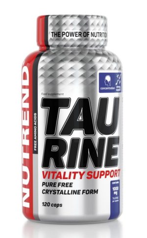 Taurine – Nutrend 120 kaps. odhadovaná cena: 9,90 EUR