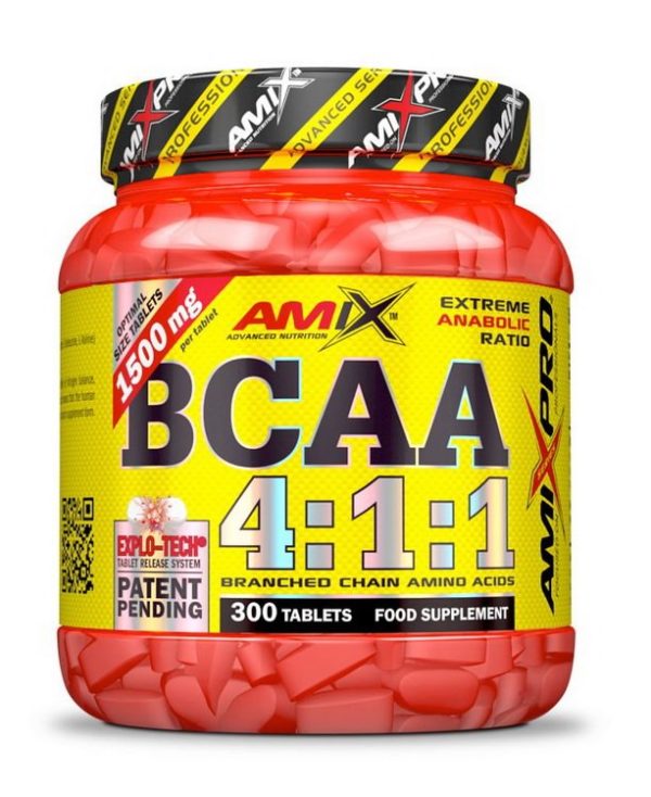 BCAA 4:1:1 – Amix 150 tbl. odhadovaná cena: 22,90 EUR