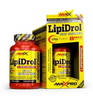 LipiDrol Fat Burner – Amix 300 kaps. odhadovaná cena: 33,90 EUR