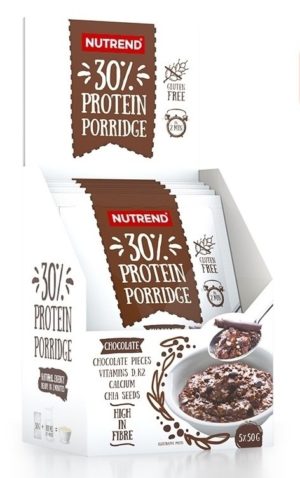 30% Protein Porridge – Nutrend 5 x 50 g Raspberry odhadovaná cena: 9,90 EUR