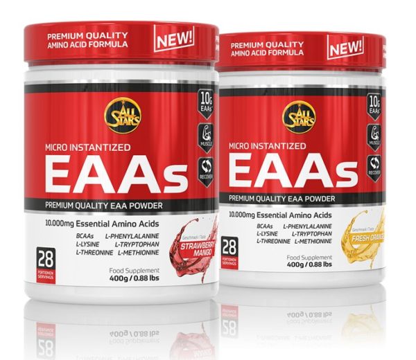 Micro Instantized EAAs – All Stars  400 g Strawberry Mango odhadovaná cena: 38,90 EUR