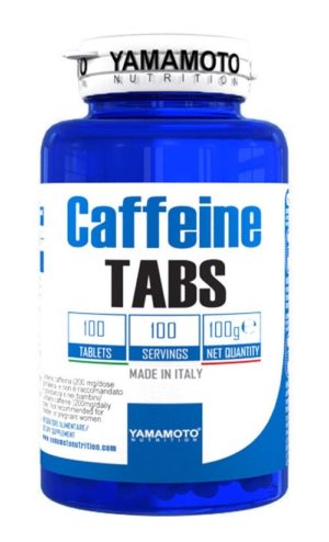Caffeine Tabs  – Yamamoto 100 tbl. odhadovaná cena: 10,90 EUR