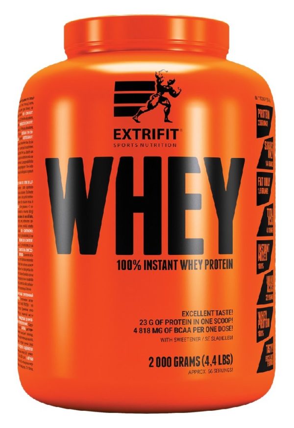 100% Instant Whey Protein – Extrifit 2000 g Jahoda odhadovaná cena: 57,90 EUR