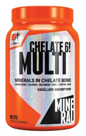 Multi Chelate 6 – Extrifit 90 kaps. odhadovaná cena: 17,90 EUR