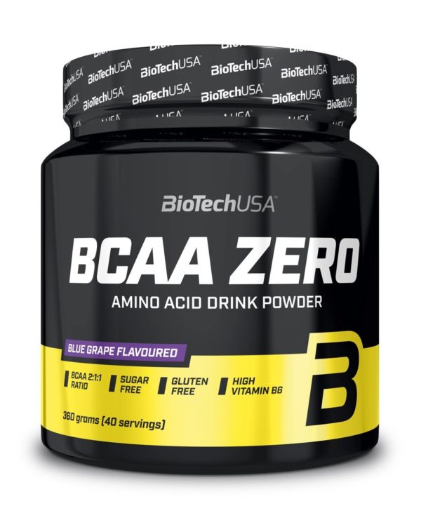 BCAA Zero – Biotech USA 360 g Modré hrozno odhadovaná cena: 25,90 EUR