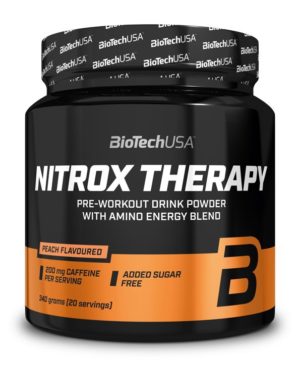 NitroX Therapy – Biotech USA 340 g Modré hrozno odhadovaná cena: 22,90 EUR