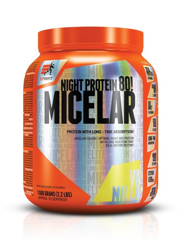 Micelar Night Protein 80 – Extrifit 1000 g Čokoláda odhadovaná cena: 31,90 EUR