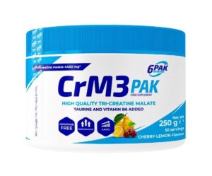 CrM3 PAK – 6PAK Nutrition 500 g Cherry Lemon odhadovaná cena: 24,90 EUR