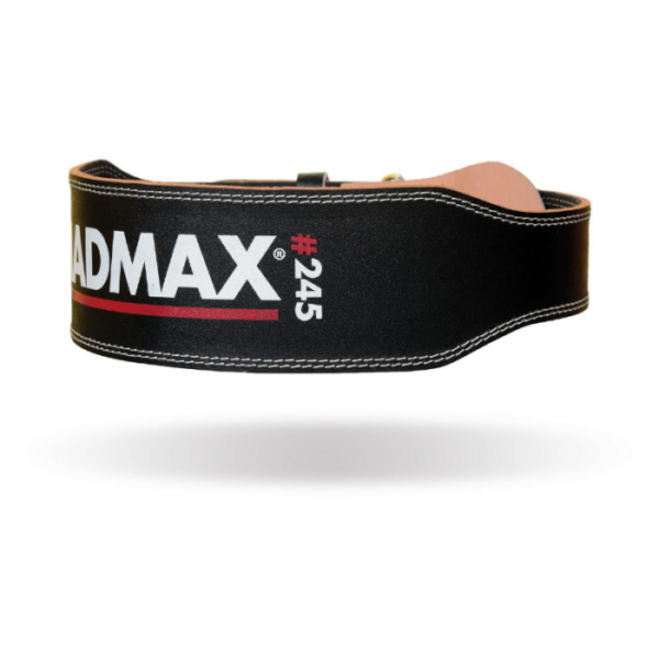 MADMAX Fitness opasok Full Leather Black  S odhadovaná cena: 25.95 EUR