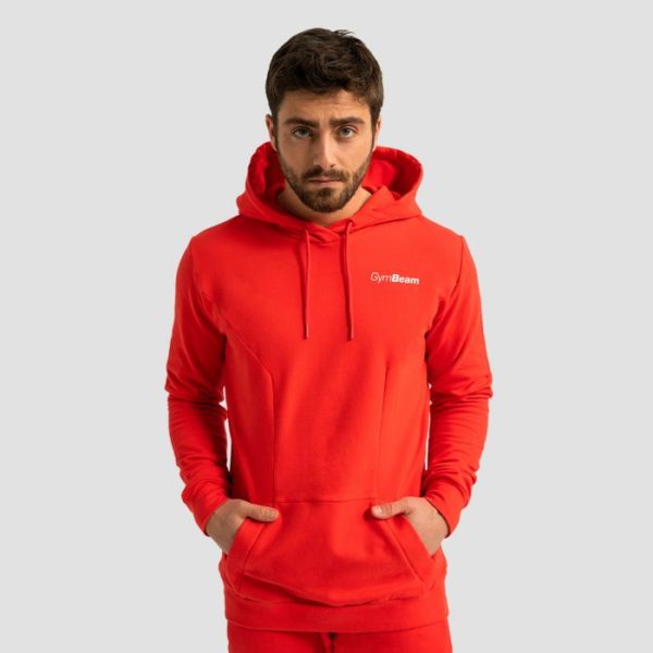 GymBeam Mikina Limitless Hoodie Hot Red  MM odhadovaná cena: 25.95 EUR