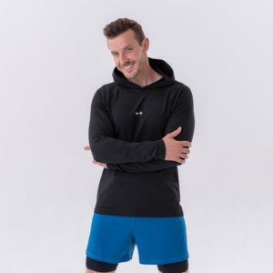 NEBBIA Pánske Tričko Long-Sleeve Hoodie Black  LL odhadovaná cena: 42.95 EUR