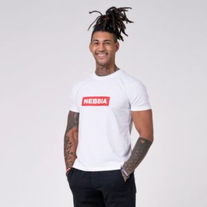 NEBBIA Pánske tričko Basic White  XXL odhadovaná cena: 29.95 EUR