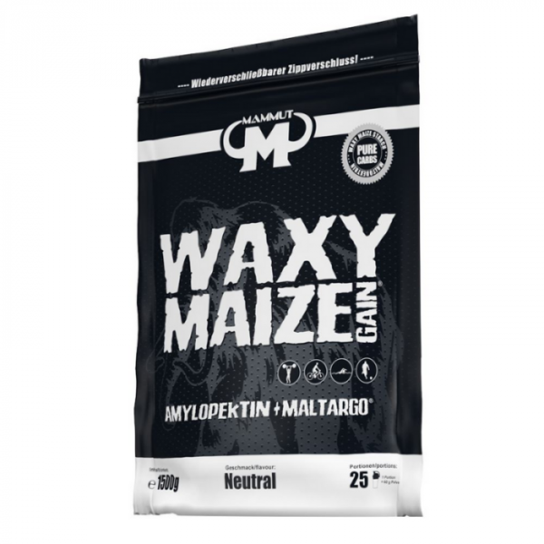 Mammut Nutrition Amylopektin Waxy Maize Gain – 1500 g odhadovaná cena: 9.95 EUR