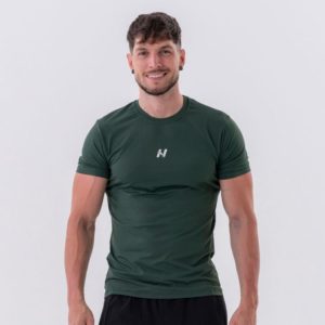 NEBBIA Pánske Tričko Reset Dark Green  LL odhadovaná cena: 34.95 EUR