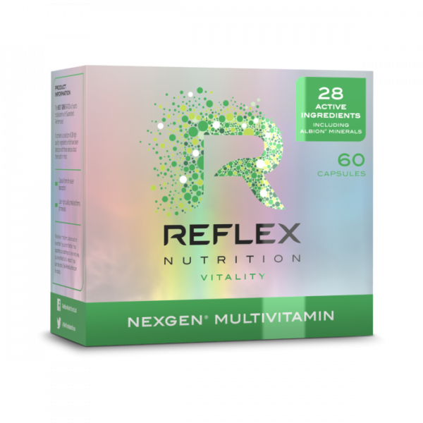 Reflex Nutrition Nexgen® Multivitamín 60 kaps. odhadovaná cena: 9.95 EUR