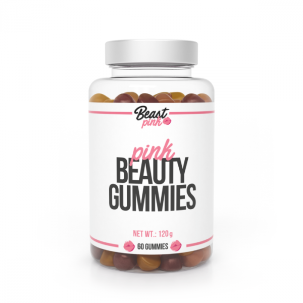 BeastPink Pink Beauty Gummies 60 kaps. starfruit papaya cherry odhadovaná cena: 12.95 EUR