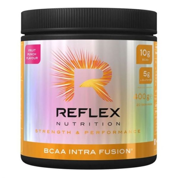 Reflex Nutrition BCAA Intra Fusion 400 g ovocný punč odhadovaná cena: 22.95 EUR