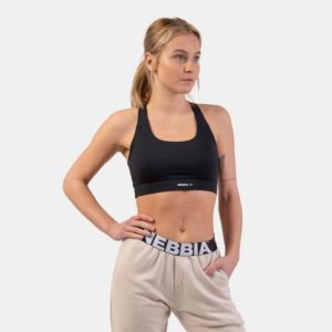 NEBBIA Športová popdrsenka Active Medium Impact Black  M odhadovaná cena: 33.95 EUR