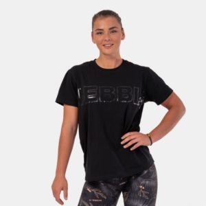 NEBBIA Dámske tričko Invisible Logo Black  M odhadovaná cena: 35.95 EUR