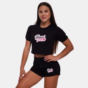 BeastPink Dámske tričko CropTop Black  L odhadovaná cena: 6.95 EUR