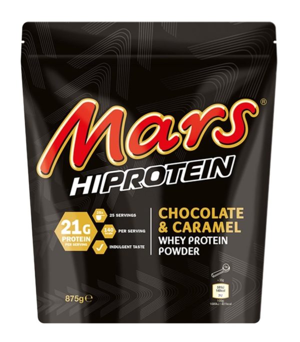 Mars Hi Protein Powder – Mars 875 g Chocolate Caramel odhadovaná cena: 33,90 EUR