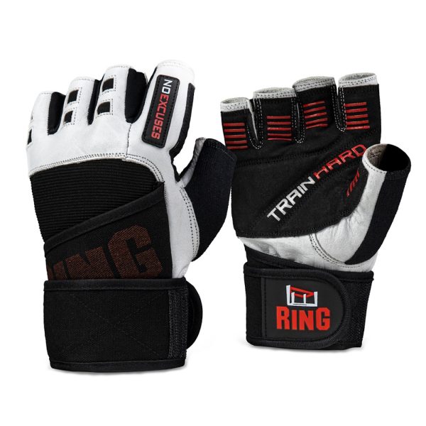 Fitness rukavice inSPORTline Shater čierno-biela – XL odhadovaná cena: 21.9 EUR