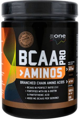 BCAA Pro Aminos – Aone 500 tbl. odhadovaná cena: 39,90 EUR