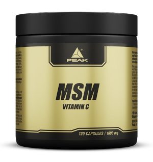 MSM + Vitamin C – Peak Performance 120 kaps. odhadovaná cena: 16,90 EUR