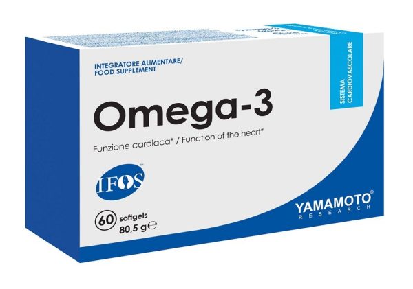 Omega-3 IFOS – Yamamoto 60 softgels odhadovaná cena: 25,90 EUR