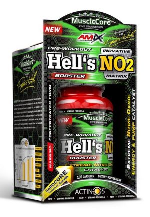 Hell´s NO2 – Amix 100 kaps. odhadovaná cena: 26,90 EUR