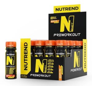 N1 Pre-Workout Shot – Nutrend 20 x 60 ml. Orange odhadovaná cena: 37,90 EUR