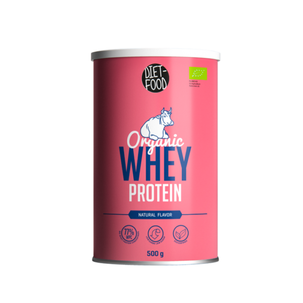 Diet Food Organic Whey Protein 500 g prírodná chuť odhadovaná cena: 31.95 EUR