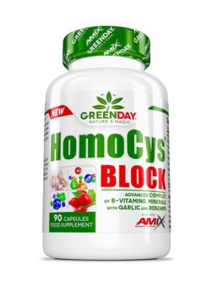 GreenDay HomoCys Block – Amix 90 kaps. odhadovaná cena: 12,90 EUR