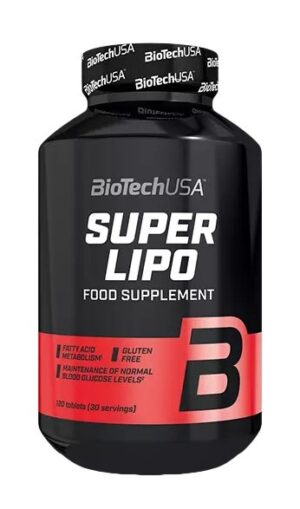 Super Lipo – Biotech USA 120 tbl. odhadovaná cena: 22,90 EUR