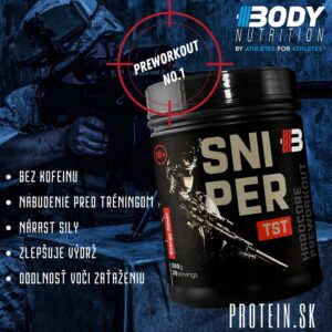 Sniper TST – Body Nutrition 300 g Energy odhadovaná cena: 33,90 EUR