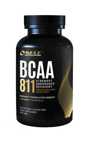 BCAA 811 tablety – Self OmniNutrition 200 tbl. odhadovaná cena: 37,90 EUR