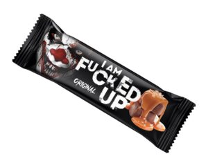 Tyčinka: Fucked Up Original Bar – Swedish Supplements 55 g Salted Caramel odhadovaná cena: 2,50 EUR