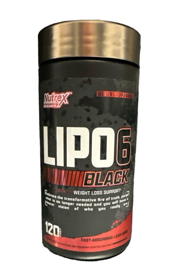 Lipo 6 Black – Nutrex 120 kaps odhadovaná cena: 29,90 EUR