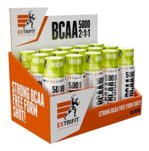 BCAA Shot 5000 2:1:1 – Extrifit  15×90 ml. Hrozno odhadovaná cena: 21,90 EUR