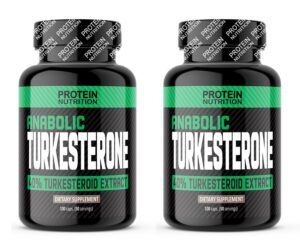 1+1 Zadarmo: Anabolic Turkesterone – Protein Nutrition 100 kaps. + 100 kaps. odhadovaná cena: 39,90 EUR