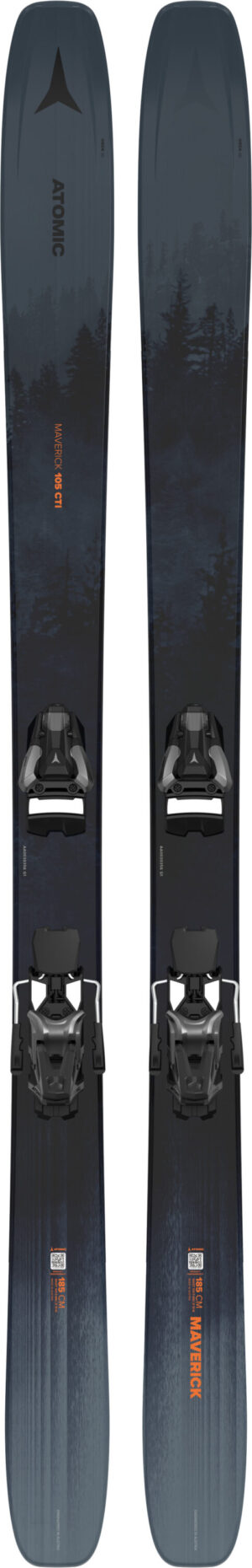 Atomic Maverick 105 CTI + STR 14 GW 5 cm, Pánske lyže, Velikosť: 185 cm odhadovaná cena: 799.95 EUR (€)