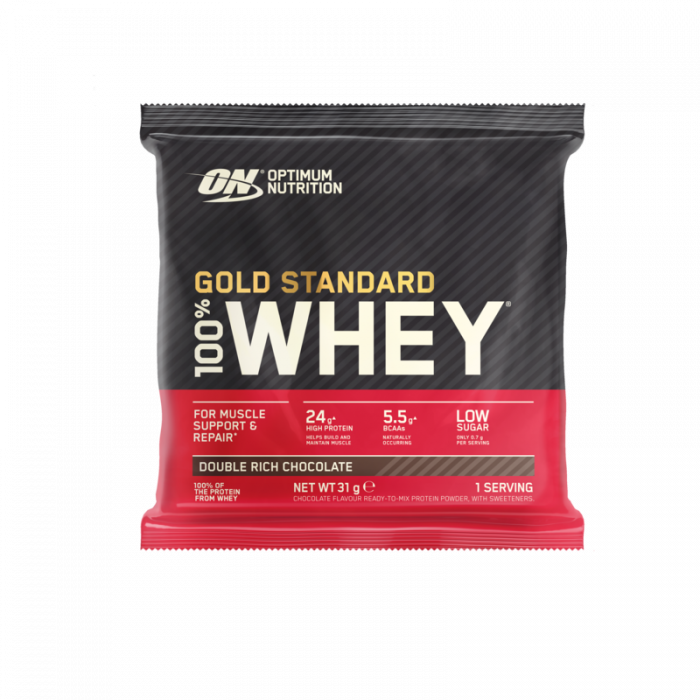 Optimum Nutrition Vzorka 100% Whey Gold Standard lahodná jahoda odhadovaná cena: 3.2 EUR