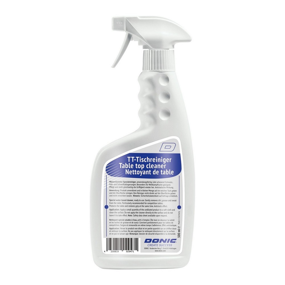 Čistiaci prostriedok DONIC Clean 500 ml odhadovaná cena: 15.3 EUR