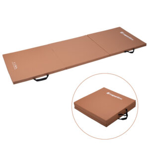 Skladacia gymnastická žinenka inSPORTline Trifold 180x60x3 cm hnedá odhadovaná cena: 35.9 EUR