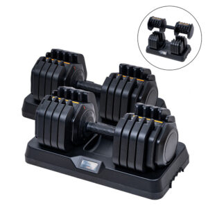 Súprava nastaviteľných jednoručných činiek inSPORTline DuraBell® 2x 5-41 kg odhadovaná cena: 399.9 EUR