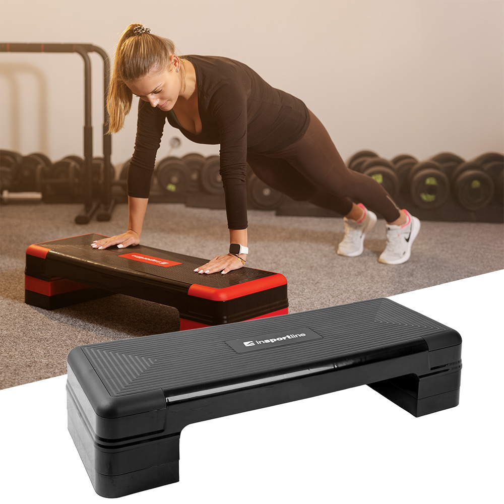 Aerobic step inSPORTline AS250 čierna odhadovaná cena: 36.9 EUR