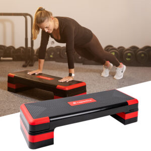 Aerobic step inSPORTline AS250 čierno-červená odhadovaná cena: 36.9 EUR